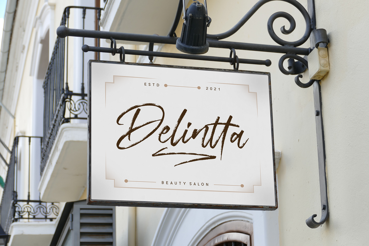 Rampack Handwritten Brush Texture, a Handwritten Font by Portocraft (Photo 9 of 15)