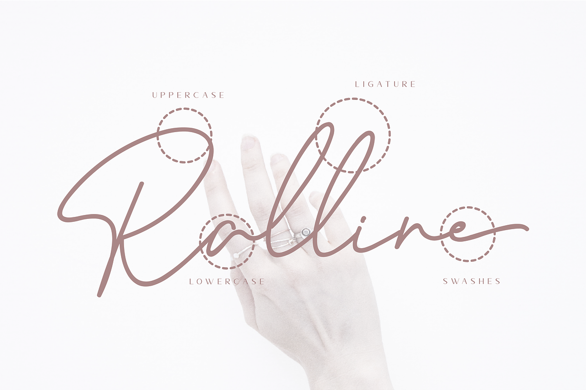Ralline - Modern Script Font, a Script Font by Pen Culture (Photo 10 of 10)