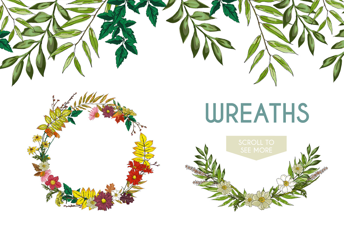Fall Wildflower Graphic Set, a Seasonal Illustration by Ink + Eye (Photo 7 of 10)