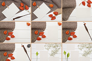 Set Mockups. ON WHITE, a Print Template by Mockups4you (Thumbnail 4 of 8)