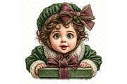 Winter Baby Clipart JPG, a Seasonal Illustration by Memories By Lea (Thumbnail 17 of 20)