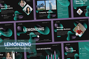 LemonZing Powerpoint Template, a Presentation Template by yanindesign (Thumbnail 1 of 5)