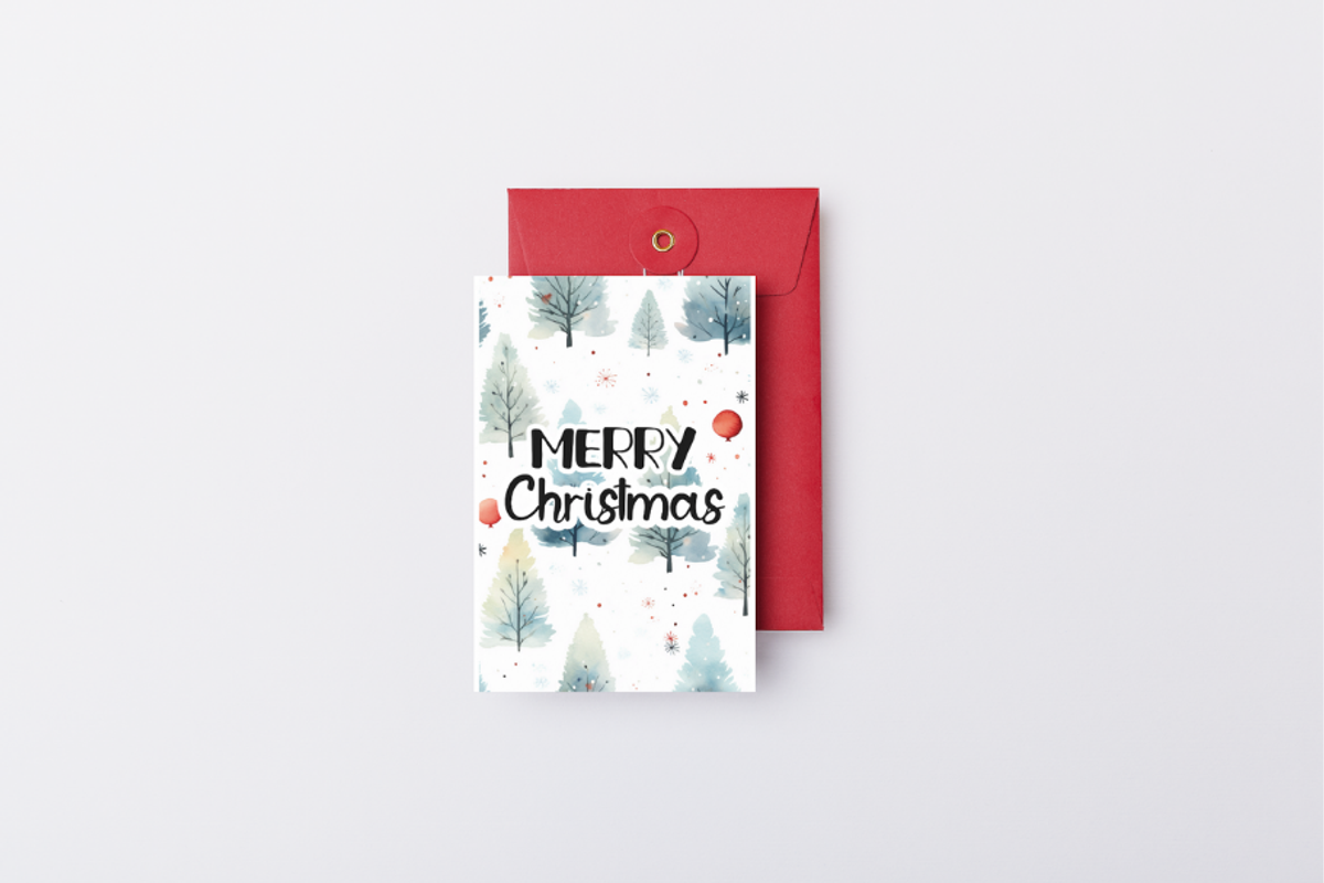 Christmas Card Design Bundle 13, a Card Template by Jay Major Designs (Photo 4 of 10)