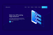 Website Header with illustration, a Device Mockup by Avabil (Thumbnail 6 of 10)