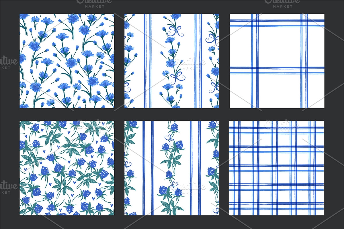 Meadow Flowers, a Pattern Graphic by MarynArts (Photo 4 of 9)
