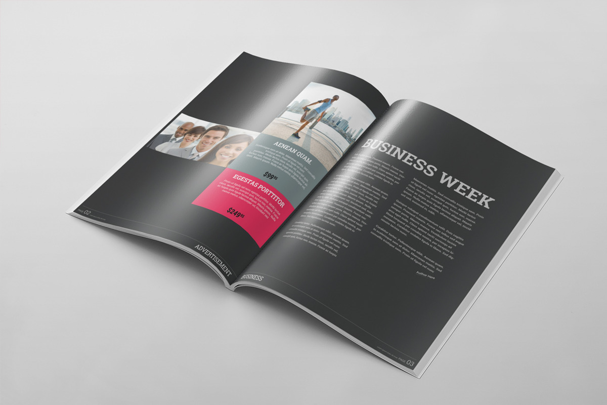 Magazine Template 56, a Magazine Template by pmvch (Photo 6 of 41)