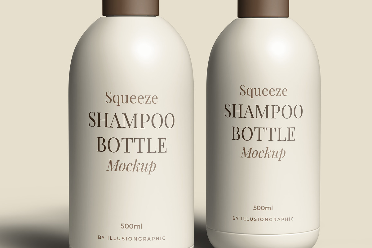 Squeeze Shampoo Bottle Mockup, a Packaging Mockup by Illusiongraphic (Photo 19 of 22)