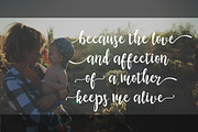 Maisha Script, a Script Font by MrLetters (Thumbnail 3 of 8)