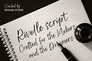Rivelle Script - Handwritten Font, a Handwritten Font by Inviline.co (Thumbnail 2 of 12)