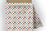 Serene Pastel Grid Seamless Pattern, a Pattern Graphic by OwlAndFern (Thumbnail 3 of 11)