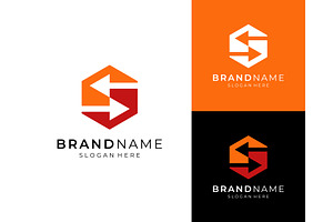 Hexagon Transfer Arrow Logo, a Branding & Logo Template by ika trisiana