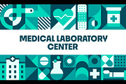Medical laboratory banner, a Healthcare Illustration by Buch&Bee (Thumbnail 3 of 3)