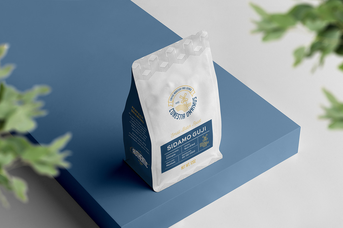 Conestia Omnimus Special Coffee Bag, a Marketing Template by fisihsani (Photo 2 of 8)