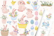 Spring Easter, Bunny collections, a Graphic by Usis (Thumbnail 12 of 27)