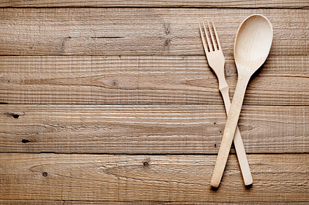 Wooden spoon and fork featuring fork, spoon, and utensil preview 6