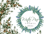 Pine Branches & Wreaths, an Illustration by Feather Grace Designs (Thumbnail 6 of 13)