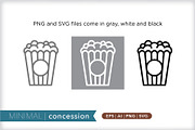 Minimal concession icons, an Outline Icon by Picture Window (Thumbnail 2 of 5)