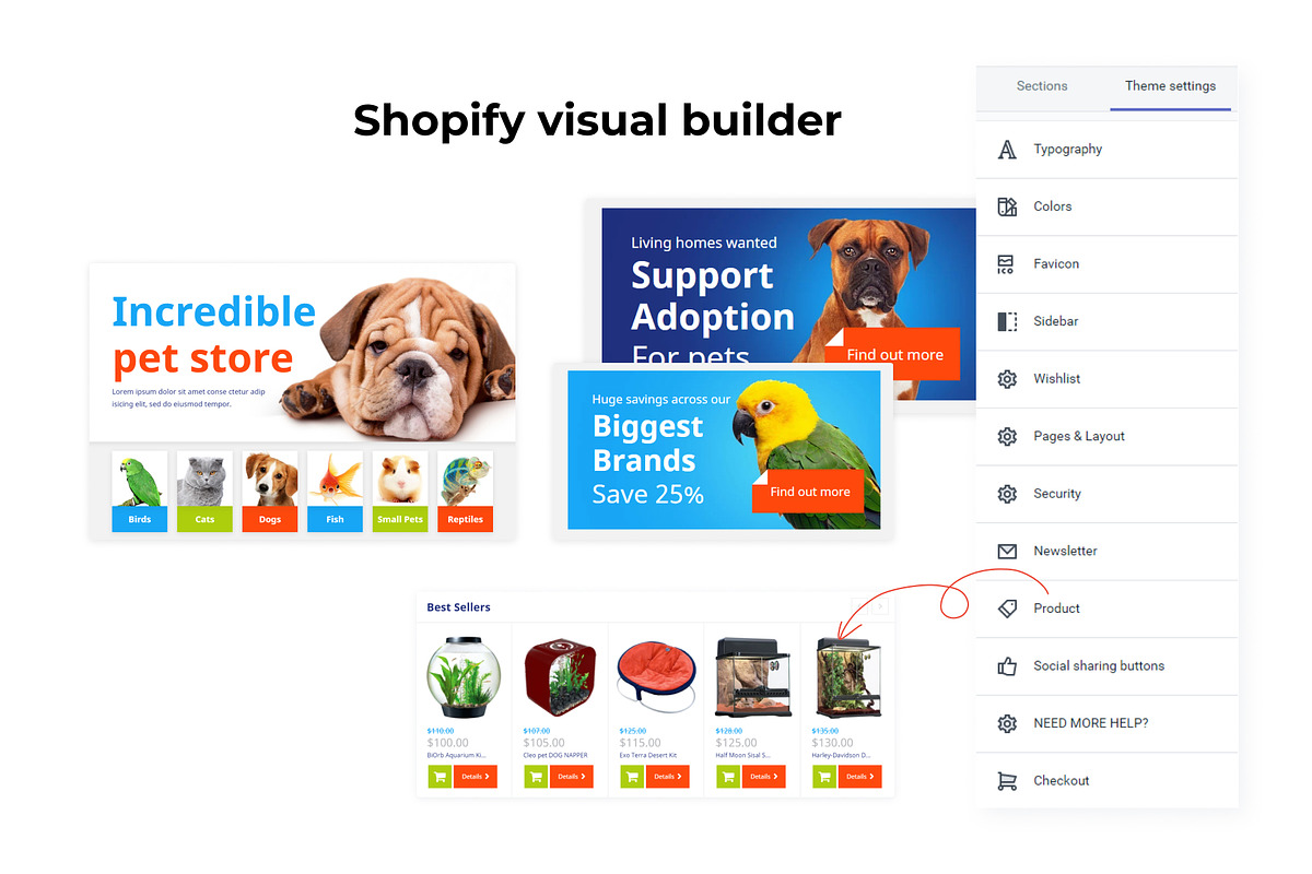 Pet Shop Responsive Shopify Theme, a Shopify Template by Zemez (Photo 2 of 5)