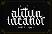 Alitun Incanor, a Blackletter Font by Propertype (Thumbnail 1 of 10)