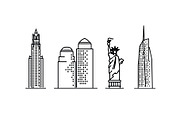 New York Architecture, an Object Graphic by Tettygreen (Thumbnail 3 of 3)