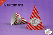 Paper Party Hat Mockup, a Cups & Container Mockup by INCDesign (Thumbnail 1 of 6)