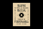 SFC Sortvane, a Blackletter Font by Skilline Supply Co. (Thumbnail 5 of 15)