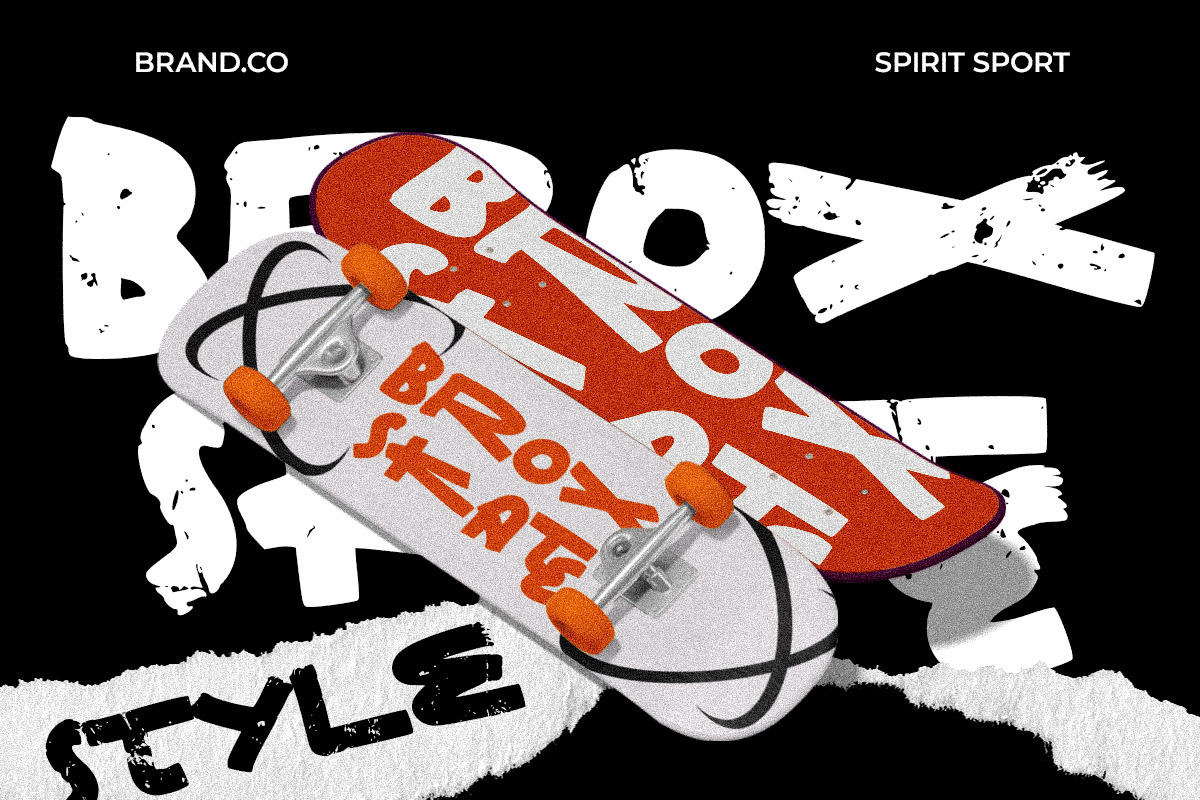 Ligra - Bold Display Typeface, a Handwritten Font by Afkari Studio (Photo 2 of 10)