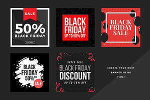 Black Friday Social Media Banner V4