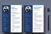 Airline Pilot Resume Template canva, a Resume Template by Climbwithelevator (Thumbnail 3 of 7)