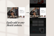 6 Showit Gallery Add-Ons, a Websites & App Template by Amanda Pena Design (Thumbnail 8 of 10)