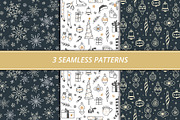 Christmas vector doodles bundle, a Graphic by InkySplash (Thumbnail 6 of 9)