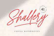 Shallery - Casual Handwritten