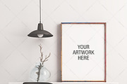 Poster Frame Mockup Minimalist, a Print Template by positvtplus (Thumbnail 2 of 2)
