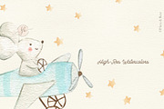 Planes and Cars, a Transportation Illustration by Flora+Bear (Thumbnail 3 of 4)
