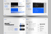 Corporate Brand Guideline Brand Book, a Brochure Template by MightyDesign (Thumbnail 4 of 8)