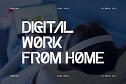 KAVAIN - Sans Serif Technology, a Sans Serif Font by Boril Std (Thumbnail 8 of 10)