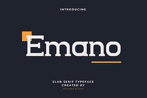 Emano Slab Serif Font