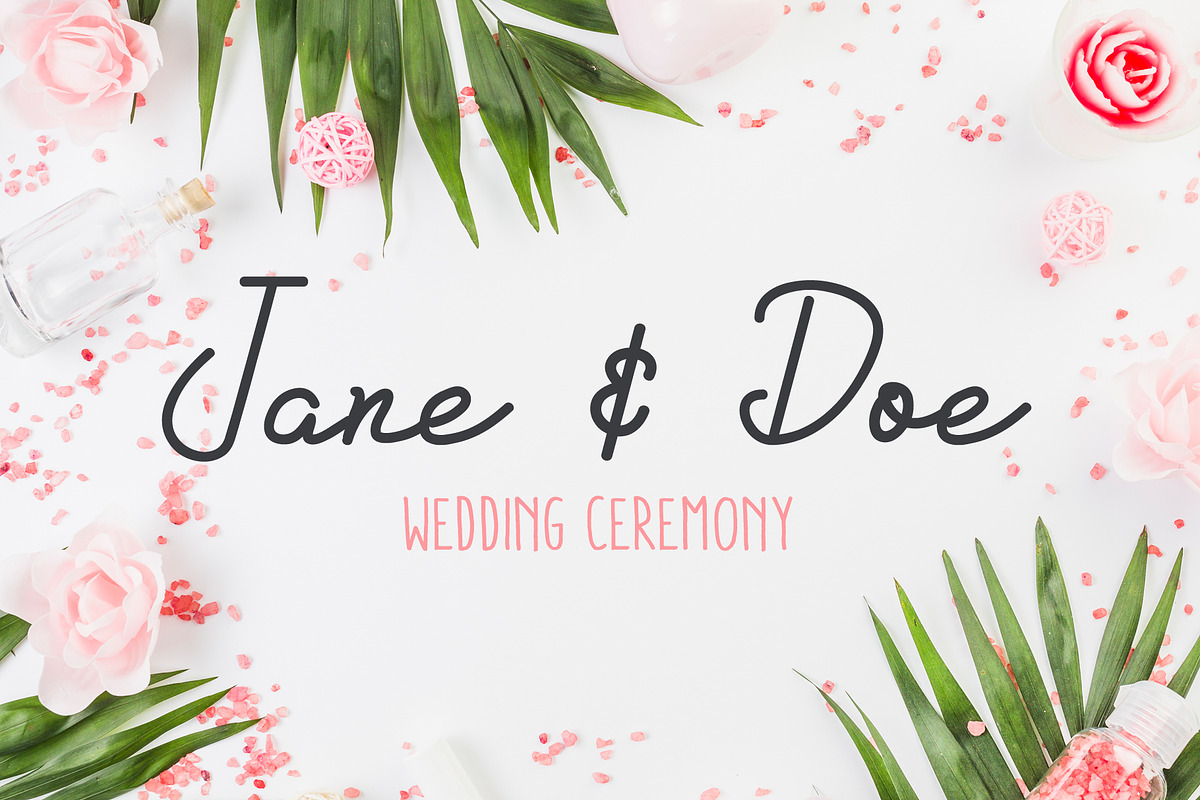 Papertua Monoline Script Font preview 3