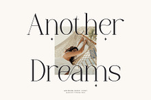 Another Dreams | Modern Serif Font