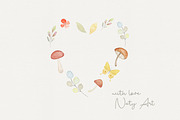 Cute animals. Watercolor nursery, an Animal Illustration by Naty Art (Thumbnail 11 of 11)
