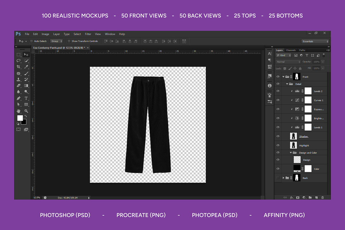 Realistic Clothing Photoshop, a Hoody Mockup by AtelierDuVow (Photo 6 of 10)