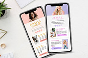 Link In Bio Template, Canva Website, a Landing Page Template by Ciera Design Templates (Thumbnail 2 of 8)
