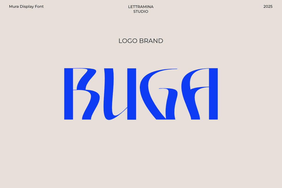 Mura - Modern Display Typeface, a Handwritten Font by Lettramina Studio (Photo 8 of 10)