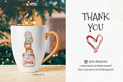 Watercolor - Christmas Gingerbread, a Decorative Illustration by bylin_illustration (Thumbnail 9 of 9)