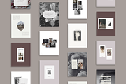 Soft Vintage Wedding IG Templates preview 5