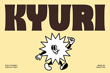 Kyuri - Bold Display Font