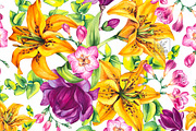 Bloom Reverie Watercolor Collection, a Decorative Illustration by SashaKondr (Thumbnail 9 of 14)