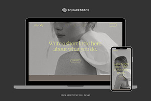 Photography Squarespace 7.1 Website