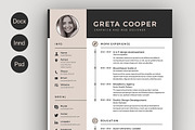Clean Cv-Resume II, a Resume Template by Estartshop (Thumbnail 1 of 4)