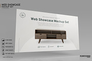 Web Showcase Mockup Set, an Advertising Mockup by MassDream (Thumbnail 1 of 18)